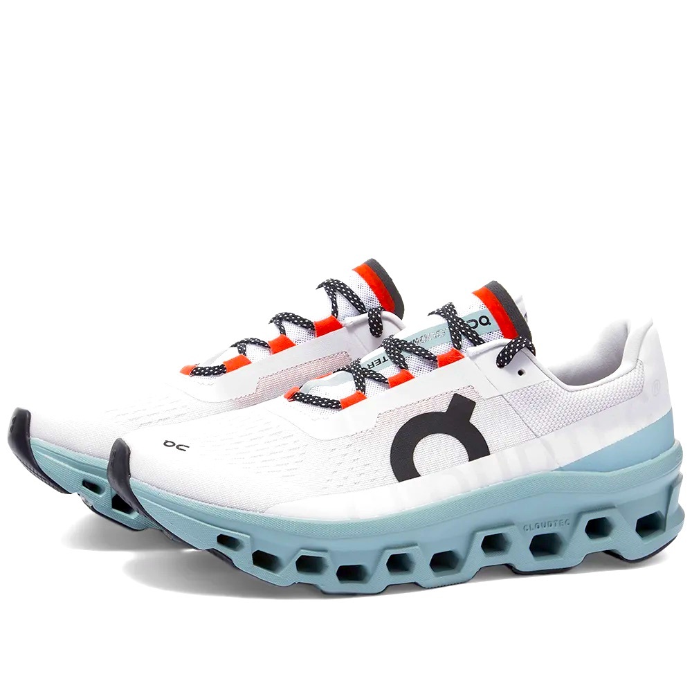On Running “CloudMonster” Frost & Surf Color Way Men’s Size 11.5 Great Condition
